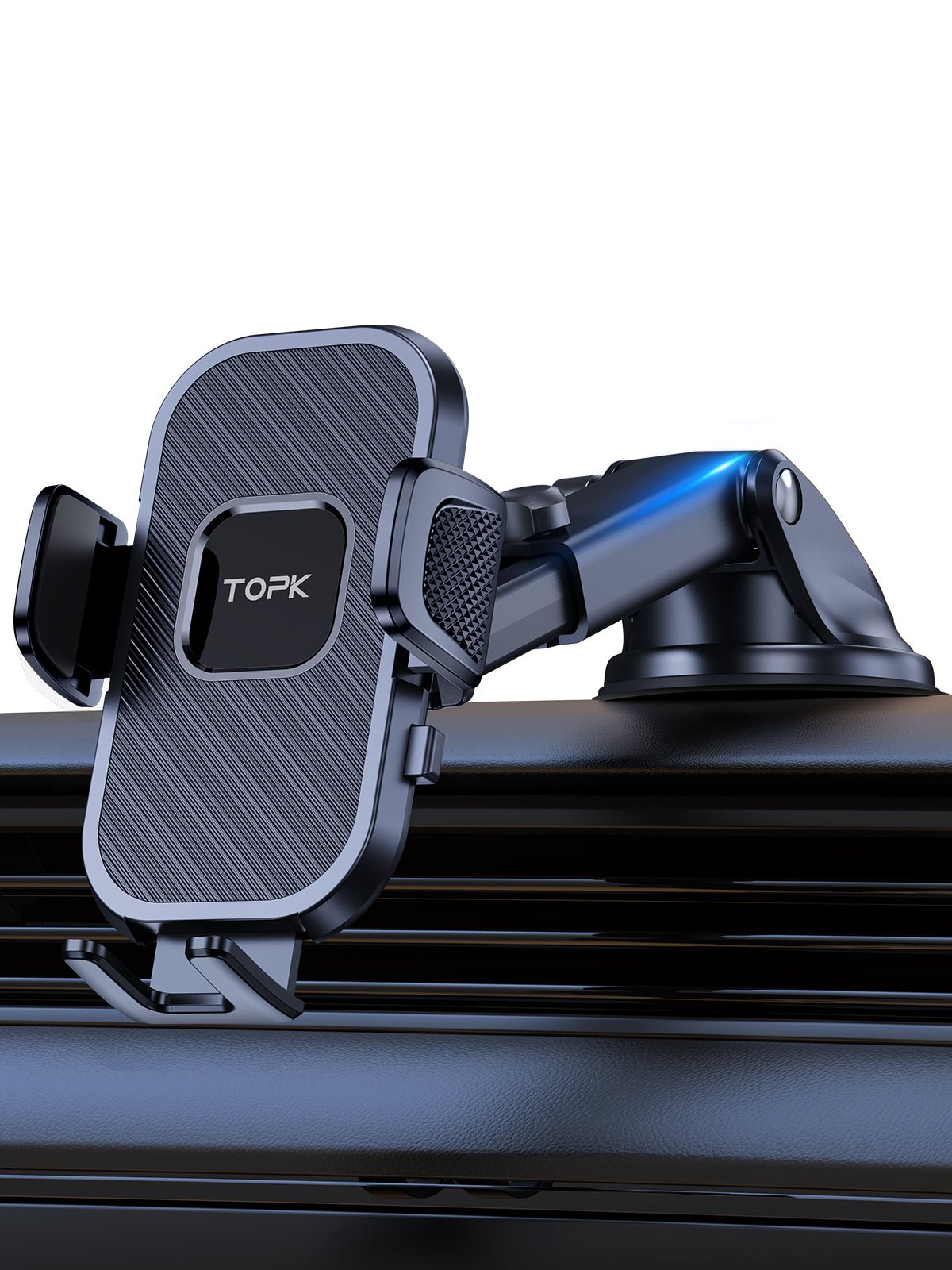 TOPK D38-X Phone Holder for Car Dashboard and Windshield