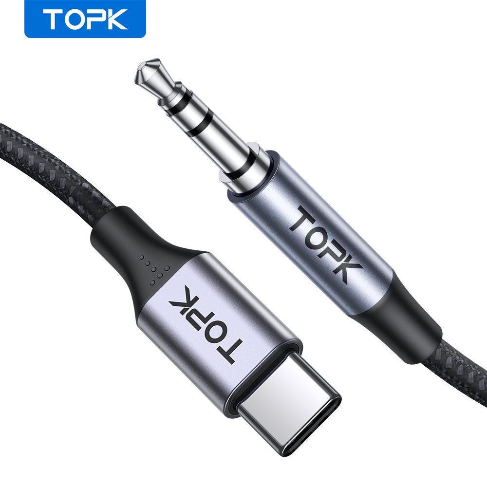 Buy Adapter Connector Type C to Jack 3.5 mm (Digital) COOL (Universal)  Black - kiboTEK