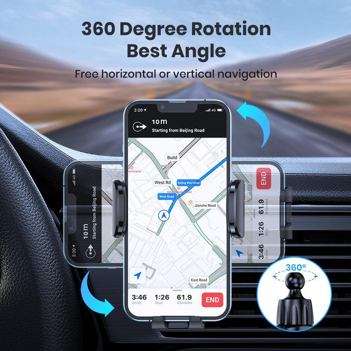 TOPK D35G Phone Mount For Car Air Vent - TOPK Official Store