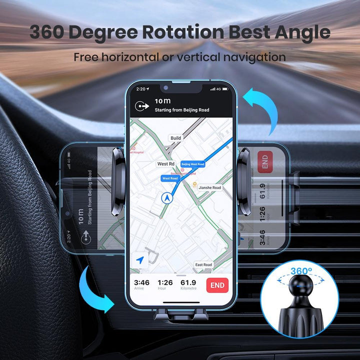 TOPK D36G Phone Mount For Car Air Vent - TOPK Official Store