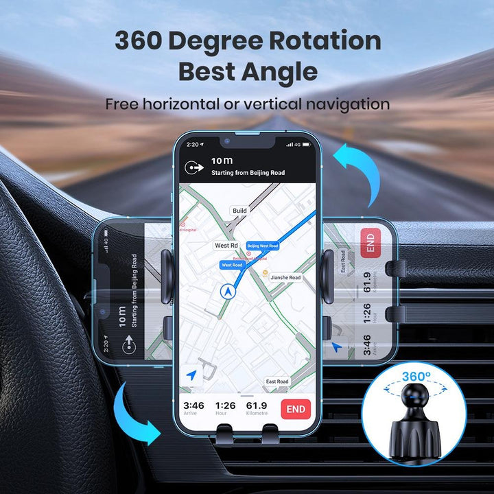 TOPK D39G Phone Mount For Car Air Vent - TOPK Official Store