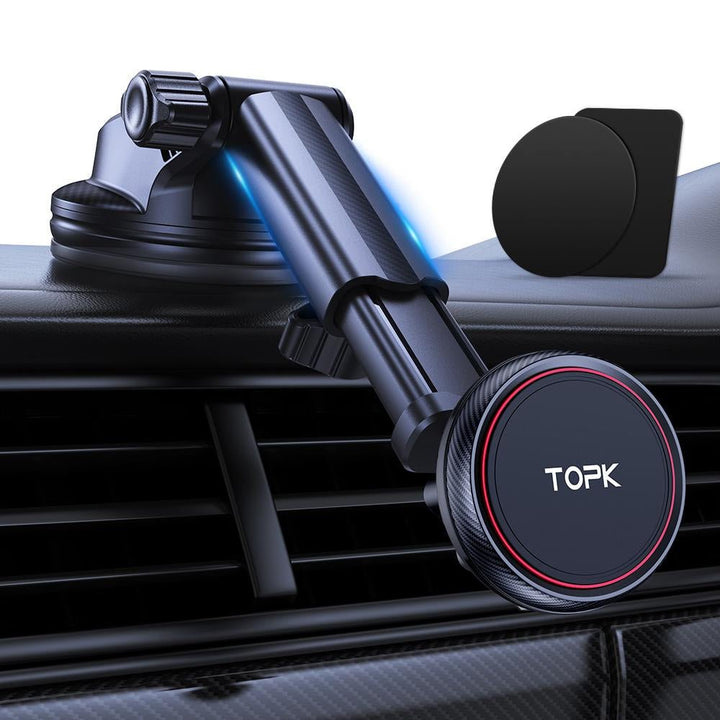 TOPK D45N Magnetic Phone Mount For Car Dashboard - TOPK Official Store