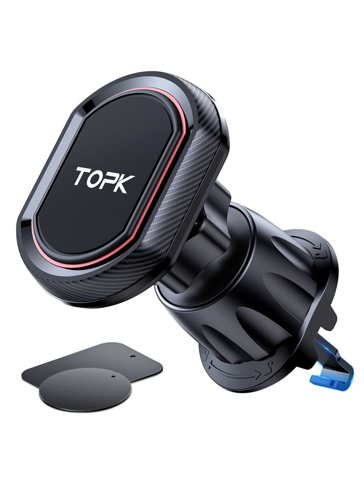 TOPK D37 Magnetic Phone Mount For Car Air Vent - TOPK Official Store